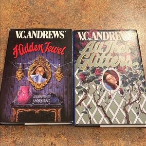 V.C. Andrews Book Set - Hidden Jewel & All That Glitters